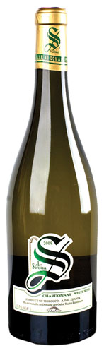 S de Siroua Unoaked Chardonnay Bottle